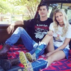 Original Cowgirl Clothing T-Shirts: Let'er Go Natural Ladies'