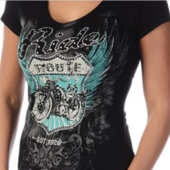 Liberty Wear Collection Tops: Bikin' Route 66