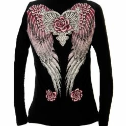 Liberty Wear Collection Tops: Hearts, Roses & Wings