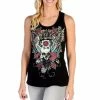 Liberty Wear Collection Tops: Tank Devilish Lace Back