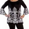 Liberty Wear Collection Tops: Ornate Scrolls Tunic Ladies'
