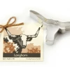 Ann Clark Cookie Cutters Decor Cookie Cutter: Longhorn With Recipe Card