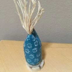 Edith Herbert John Decor Folk Art Navajo Hand Carved Medium Nesting Chickens