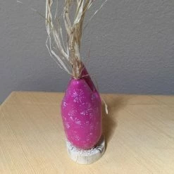 Edith Herbert John Decor Folk Art Navajo Hand Carved Medium Nesting Chickens