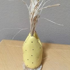 Edith Herbert John Decor Folk Art Navajo Hand Carved Medium Nesting Chickens