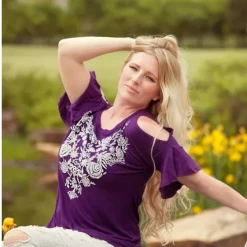 Liberty Wear Collection Tops: Dripping In Diamonds Ladies'