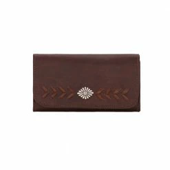 American West Handbags American West Handbag Mohave Collection: Leather Tri-Fold Western Wallet