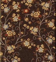 American Dakota Textiles Decor National Park Collection: Moose Blossom Chocolate Area Rugs
