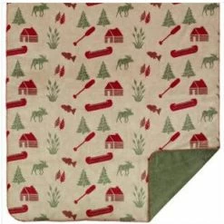 Decor Denali Blankets Collection: Moose Camp