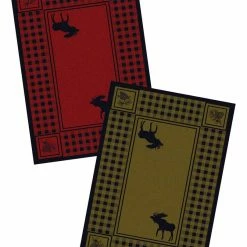 American Dakota Textiles Cabin Collection: Moose Refuge Area Rugs