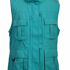 Scully Leather Company Women's Farthest Point Collection Vest: Outdoor Multi Pocket