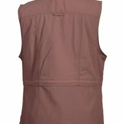 Scully Leather Company Women's Farthest Point Collection Vest: Outdoor Multi Pocket