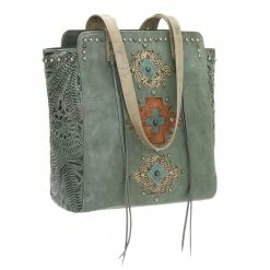 American West Handbags American West Handbag Navajo Soul Collection: Leather Shoulder Tote Ladies'