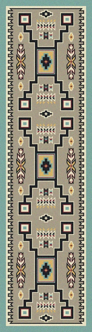 American Dakota Textiles Decor Voices Collection: Old Crow Suede Turquoise Area Rugs 4 American Dakota Textiles Decor Voices Collection: Old Crow Suede Turquoise Area Rugs