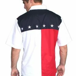 Scully Leather Company Men's Western Shirt Collection: Scully Patriot