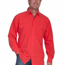 Scully Leather Company Men's Cantina Cotton Collection: Western Yokes