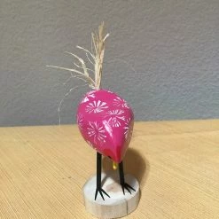 Edith Herbert John Folk Art Navajo Hand Carved Small Pecking Chickens