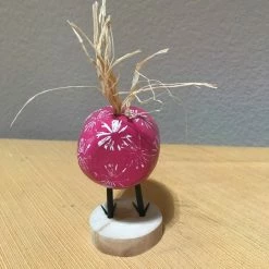 Edith Herbert John Folk Art Navajo Hand Carved Small Pecking Chickens