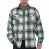 Scully Leather Company Men's Farthest Point Collection Shirt: Outdoor Corduroy Plaid Green 1 Scully Leather Company Men's Farthest Point Collection Shirt: Outdoor Corduroy Plaid Green