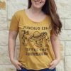 Original Cowgirl Clothing T-Shirts: Poncho's Cafe Coffee Shop Santa Fe, NM Ladies'
