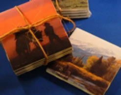 TXLC Custom Tile Made In The USA For Home Western Art Tile: Artist Terri Kelly Moyers "At Home On The Range" 14 TXLC Custom Tile Made In The USA For Home Western Art Tile: Artist Terri Kelly Moyers