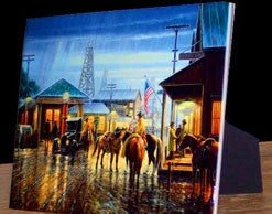 TXLC Custom Tile Western Art Tile: Artist Frank McCarthy