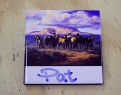 TXLC Custom Tile Western Art Tile: Artist Jack Sorenson