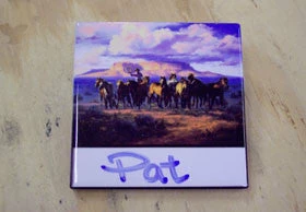 TXLC Custom Tile Made In The USA For Home Western Art Tile: Artist Jack Sorenson "Looking Glass Falls" 7 TXLC Custom Tile Made In The USA For Home Western Art Tile: Artist Jack Sorenson "Looking Glass Falls"