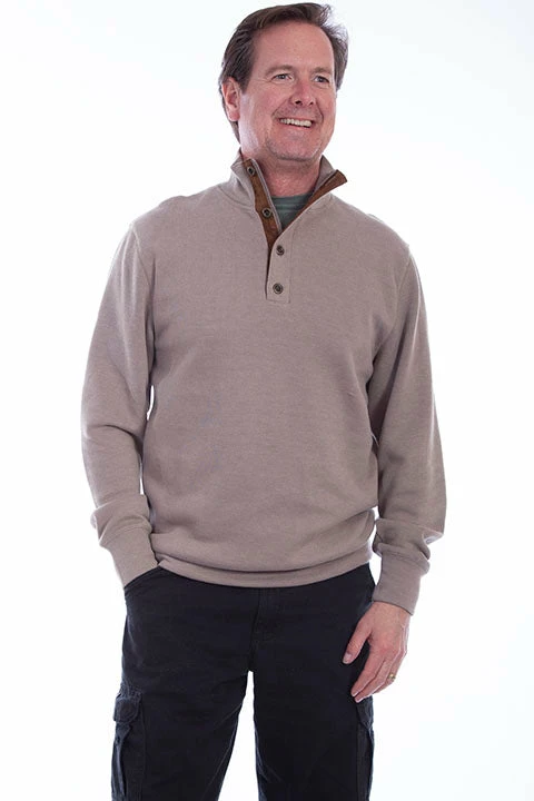 Scully Leather Company Men's Farthest Point Collection Shirt: Pullover Sweater 4 Scully Leather Company Men's Farthest Point Collection Shirt: Pullover Sweater