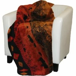 Decor Denali Blankets Collection: Roaming Buffalo