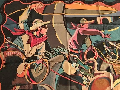 Ladies' Rockmount Ranch Wear Accessory: Scarf Judith Basin Encounter 3 Ladies' Rockmount Ranch Wear Accessory: Scarf Judith Basin Encounter