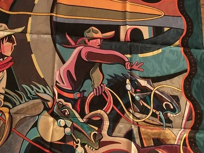 Ladies' Rockmount Ranch Wear Accessory: Scarf Judith Basin Encounter 4 Ladies' Rockmount Ranch Wear Accessory: Scarf Judith Basin Encounter