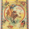 Rockmount Ranch Wear Tea Towel: Roping Cowgirl
