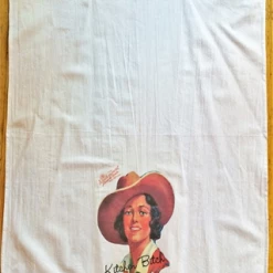 Rockmount Ranch Wear Tea Towel: Kitchen Cowgirl Made In The USA For Home