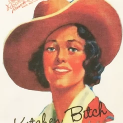 Rockmount Ranch Wear Tea Towel: Kitchen Cowgirl Made In The USA For Home