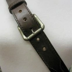 Rockmount Ranch Wear Accessory: Tooled Leaf Leather Belt