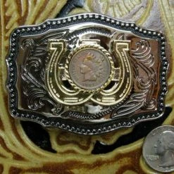 Ladies' Rockmount Ranch Wear Accessory: Trophy Buckle Antique Penny