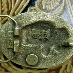 A Rockmount Ranch Wear Accessory: Trophy Buckle Bison Buffalo