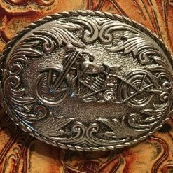 Rockmount Ranch Wear Accessory: Trophy Buckle Motorcycle