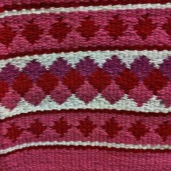 Action Decor Saddle Blanket Fortune Maker Pink Red White