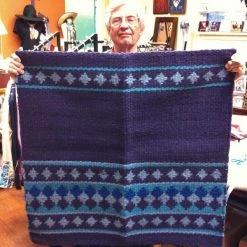 Action Decor Saddle Blanket Fortune Maker Purple Turquoise