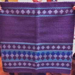 Action Decor Saddle Blanket Fortune Maker Purple Turquoise