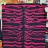 Action Saddle Blanket Zebra Print Bright Pink And Black