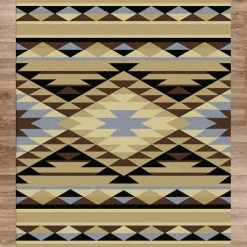 American Dakota Textiles Voices Collection: Sallisaw Area Rugs Decor