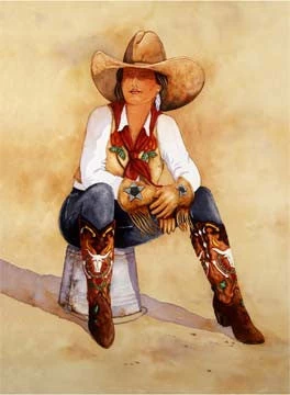 TXLC Custom Tile Made In The USA For Home Western Art Tile: Artist Doreman Burns "San Antonio Rose" 3 TXLC Custom Tile Made In The USA For Home Western Art Tile: Artist Doreman Burns "San Antonio Rose"