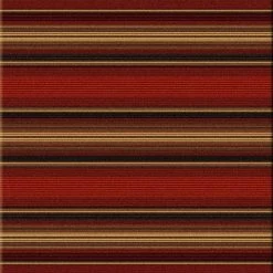 American Dakota Textiles Cabin Collection: Santa Fe Stripe Area Rugs