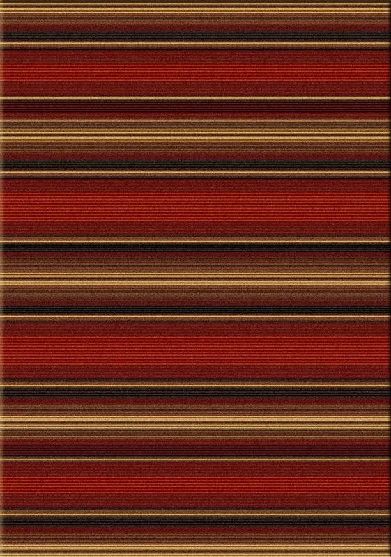 American Dakota Textiles Cabin Collection: Santa Fe Stripe Area Rugs 3 American Dakota Textiles Cabin Collection: Santa Fe Stripe Area Rugs
