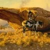 TXLC Custom Tile Western Art Tile: Artist Frank McCarthy "Scouting The Long Knives"