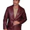 Scully Leather Company Men's Leather Jacket Collection: Scully Western Sportcoat Blazer