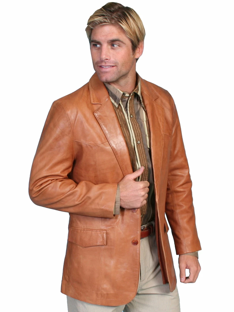Scully Leather Company Men's Leather Jacket Collection: Scully Western Sportcoat Blazer 6 Scully Leather Company Men's Leather Jacket Collection: Scully Western Sportcoat Blazer